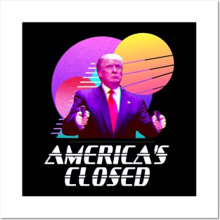 America's Closed Posters and Art